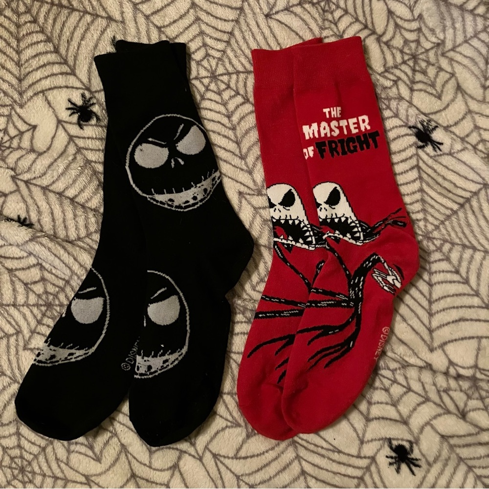 NEW DISNEY NIGHTMARE BEFORE CHRISTMAS SOCKS
